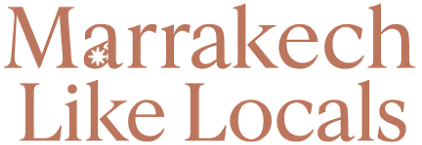 Marrakech travel guide logo design